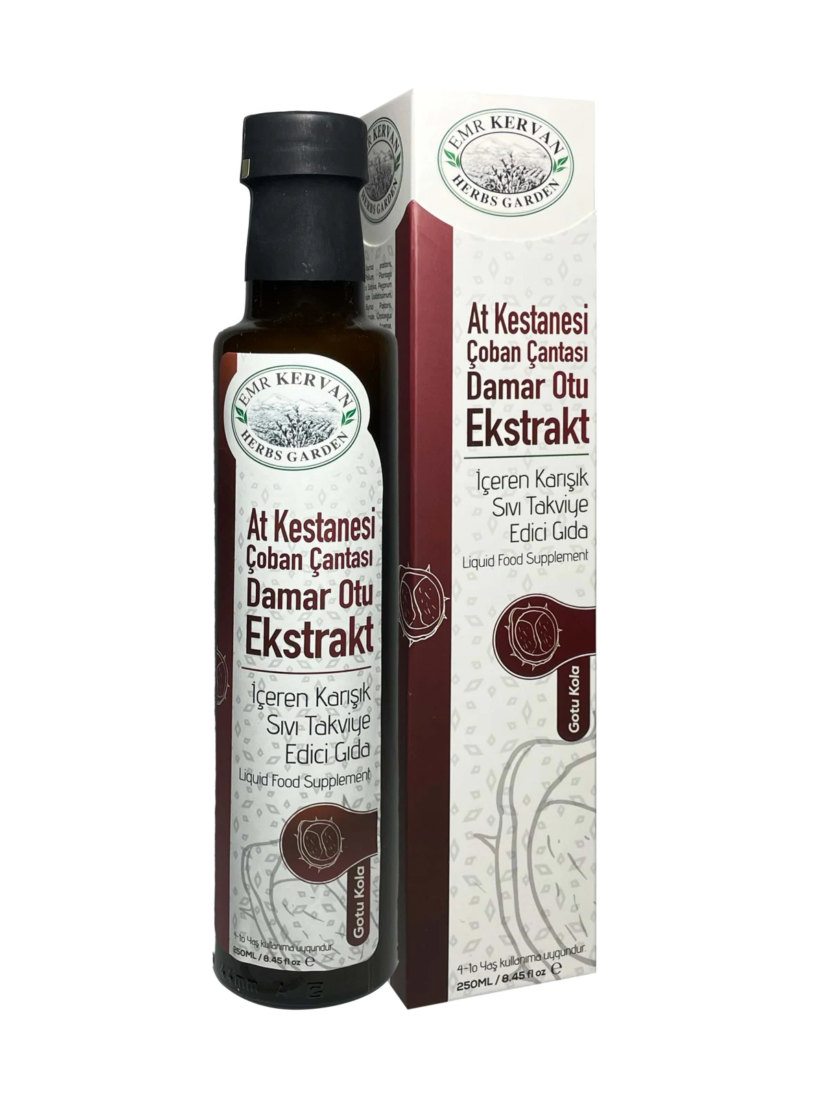 At Kestanesi & Çoban Çantası & Damar Otu 250 ml