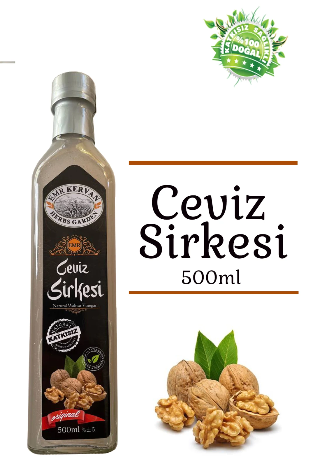 Ceviz Sirkesi 500 ml