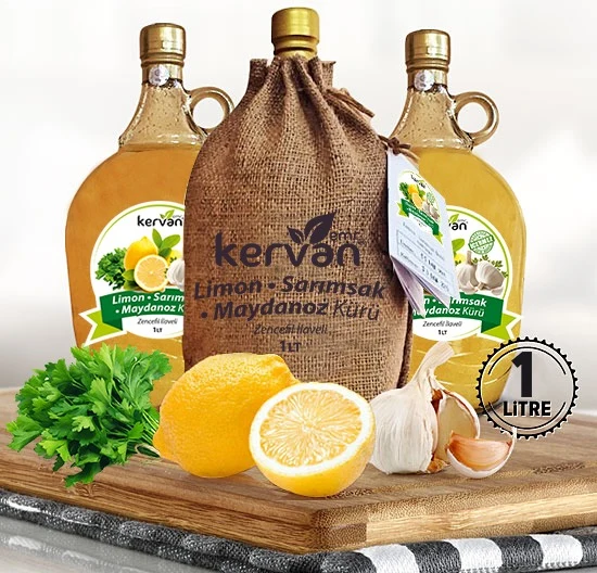 Limon & Sarımsak & Maydanoz Kürü 1 lt
