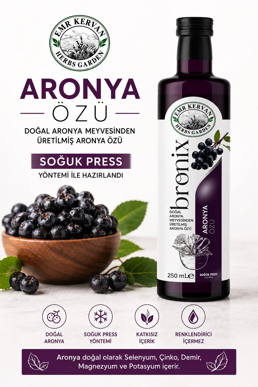 Aronya Özü 250ml